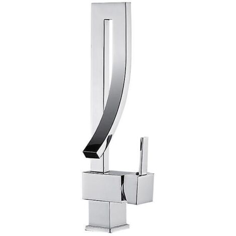 robinet De Lavabo Entirement En Cuivre, Robinet D'eau Chaude Et Froide De Salle De Bain Rotatif  360