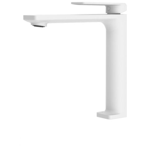 Robinet de lavabo haut avec mitigeur  Modèle FIYIBec universelCouleur blanc finition mate [ IMEX® ]