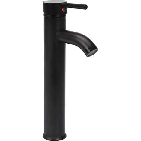 Robinet de lavabo Haute RETRO BLACK 2