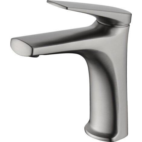 Robinet de lavabo monocommande, corps du robinet en acier S.316, qualité anticorrosion maximale et haute résistance