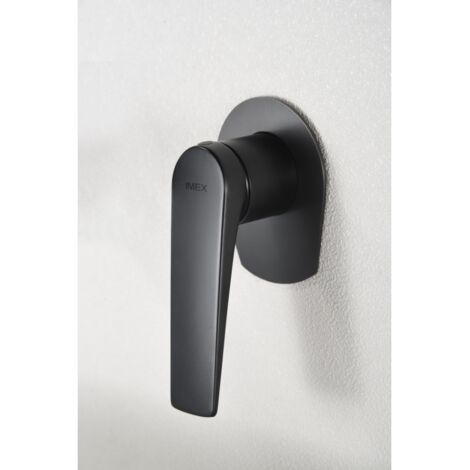 Robinet de lavabo monocommande  Modèle DELOS  Couleur noire [ IMEX® ]