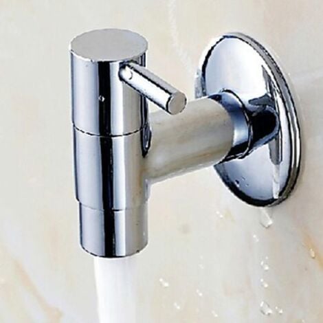 LOOKSHOP Robinet de lavabo montage mural à manche tournante