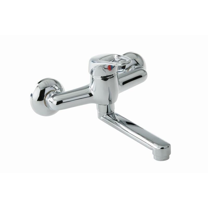 Robinet De Lavabo Mural Atut, Chromé