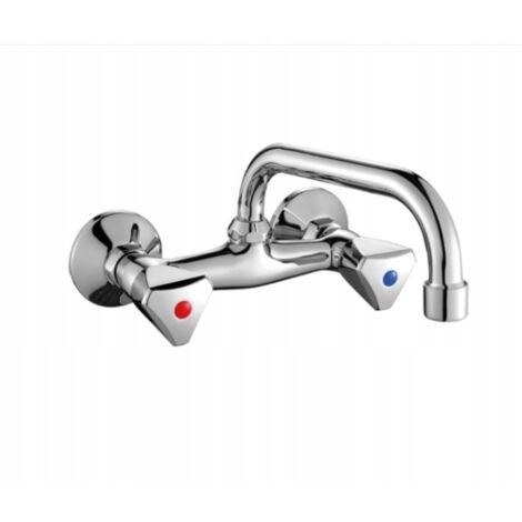 Robinet de lavabo mural standard