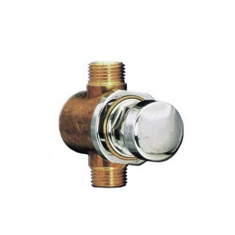 Lara - Robinet de lavabo à panneau temporisé encastré 100.19 Aru Taps chronométrés: Pulsation douce. Réglage du temps