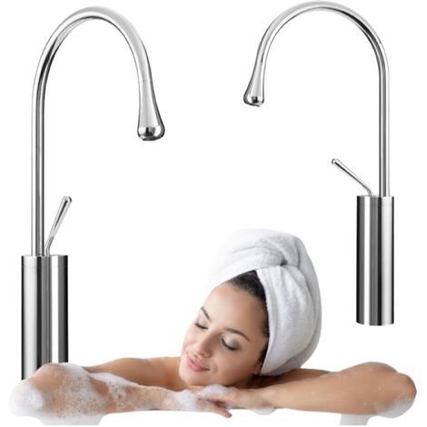 ROBINET DE LAVABO PIVOTANT HAUT S-1154 CHROMÉ