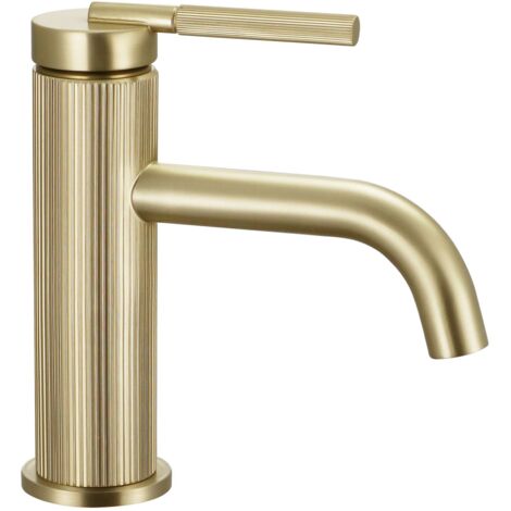 ROBINET DE LAVABO REA ARGON BRUSH  GOLD LOW