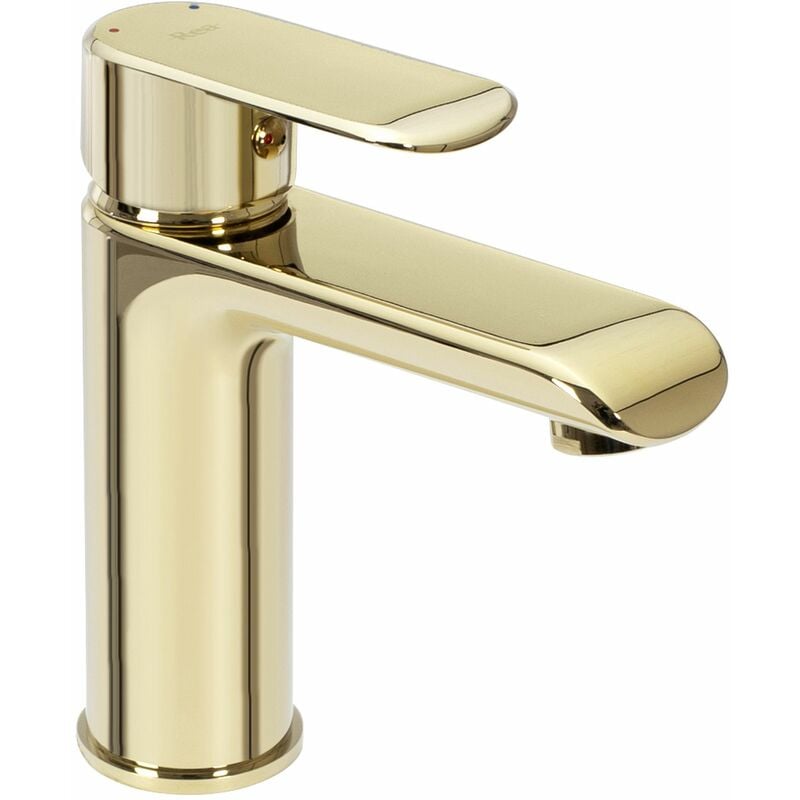Robinet de lavabo REA bloom gold low
