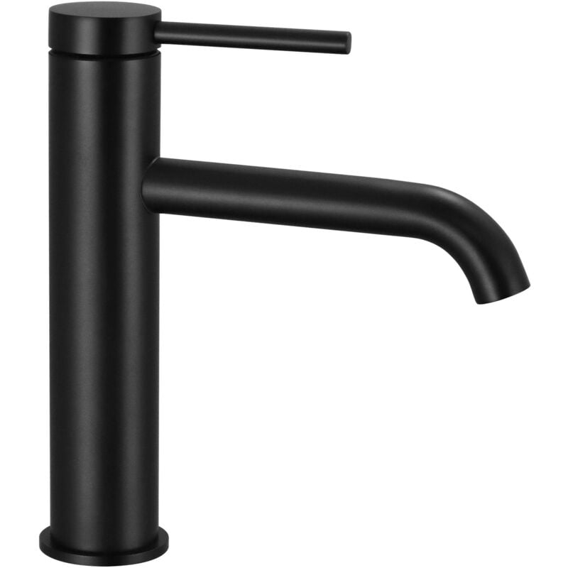 Robinet de lavabo REA clif black mat low