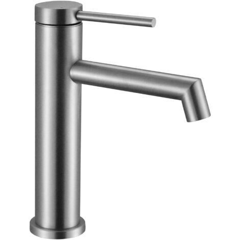 ROBINET DE LAVABO REA FOSS BRUSH NICKEL LOW