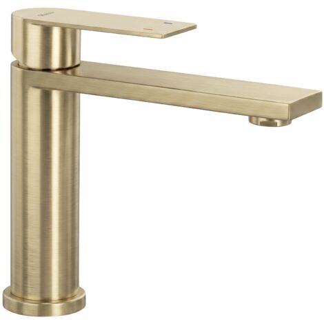 Robinet De Lavabo Rea Hunter Low Brush Gold