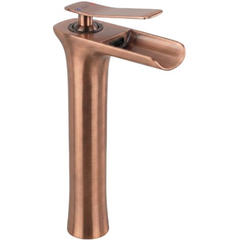 Robinet De Lavabo Rea Laguna High Brush Copper