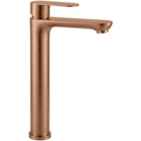 Robinet De Lavabo Rea Logan High Brush Copper