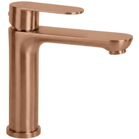 Robinet De Lavabo Rea Logan Low Brush Copper
