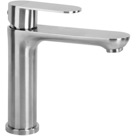 Robinet De Lavabo Rea Logan Low Brush Nickel