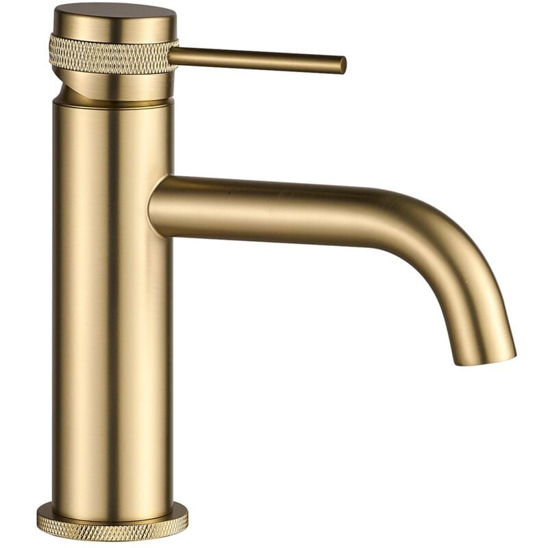REA - robinet de lavabo lungo grip low brush gold