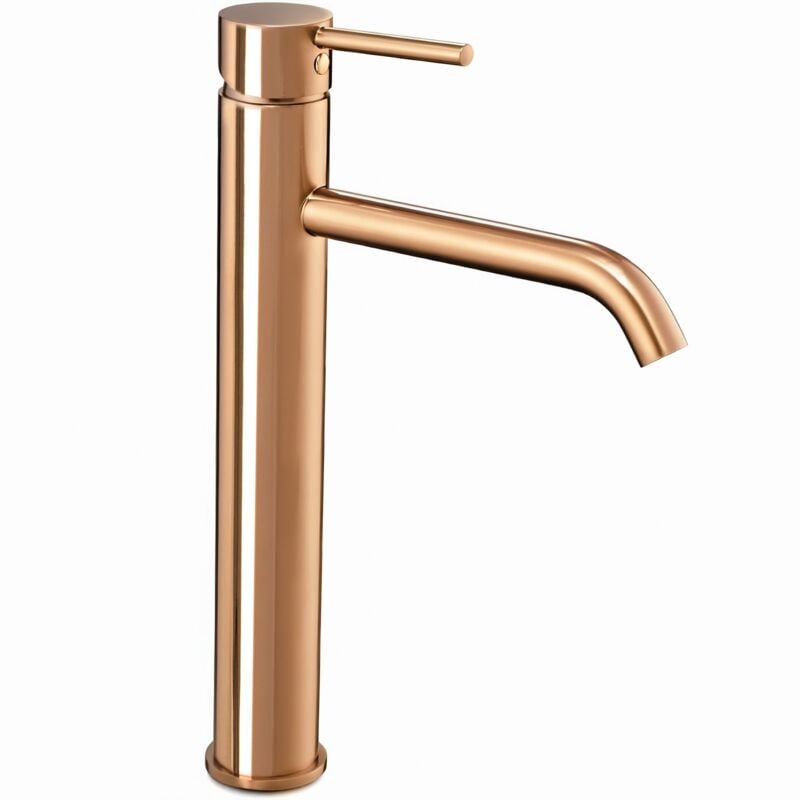 REA - robinet de lavabo lungo rose gold high