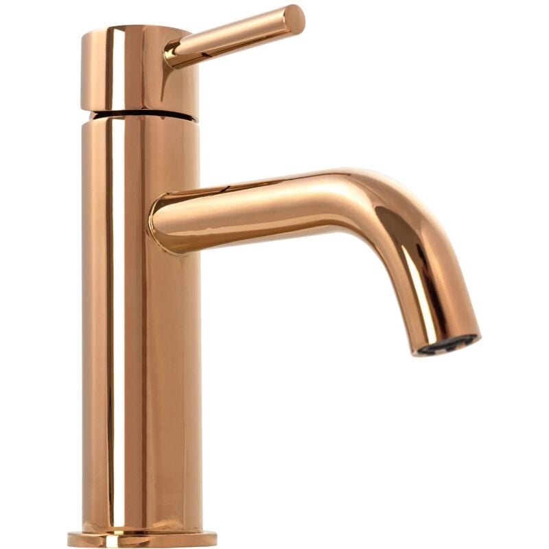 REA - robinet de lavabo lungo rose gold low