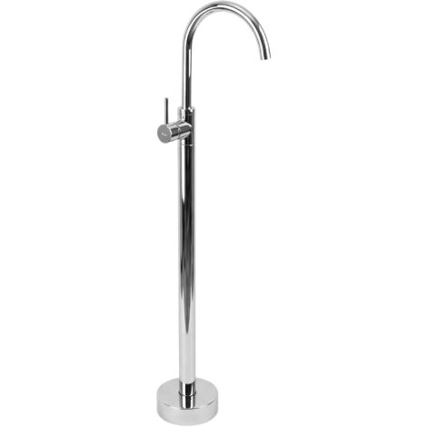 Robinet De Lavabo Rea Lungo Stripe Brush Gold High