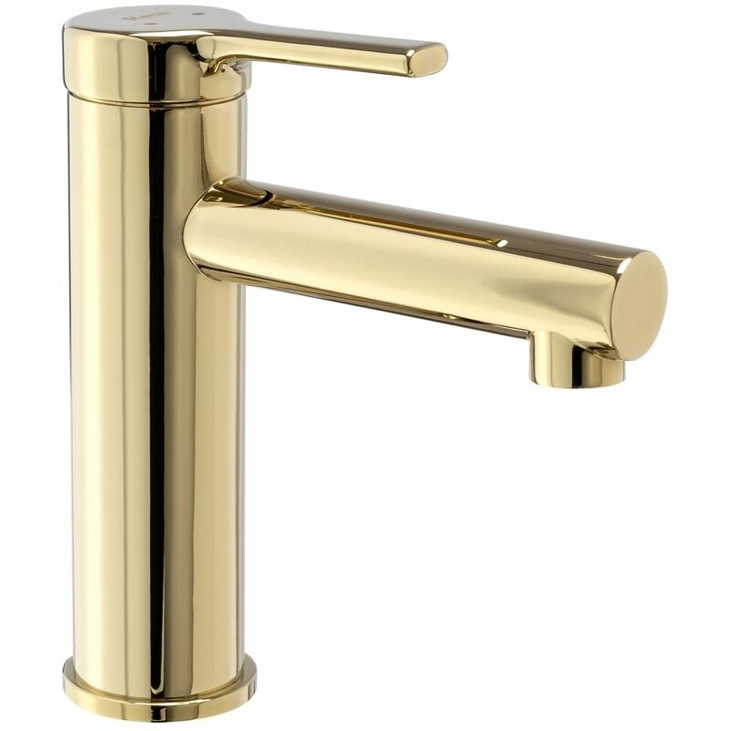 Robinet de lavabo REA pixel gold low