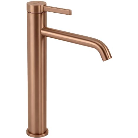 Robinet De Lavabo Rea Rivo High Brush Copper