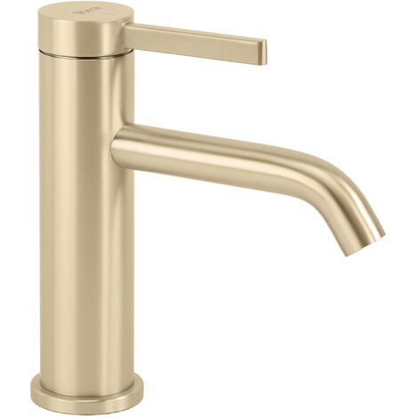 Robinet De Lavabo Rea Rivo Low Brush Gold