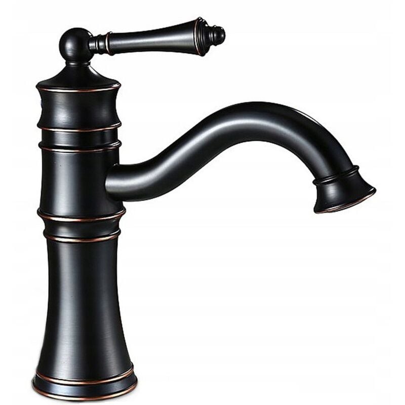 Robinet de lavabo REA vintage old black low