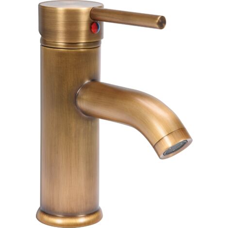 Robinet de lavabo RETRO BRONZE 2
