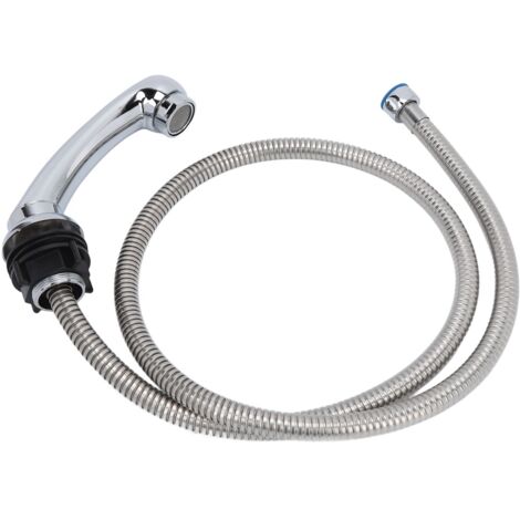 Robinet de Lavabo Shampoing Professionnel avec Flexible et Pulvérisateur pour Salon de Coiffure