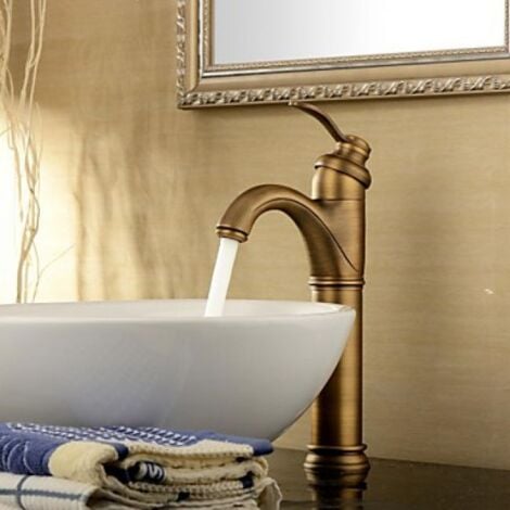 Robinet de lavabo style antique de hauteur 325 MM