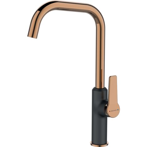 Robinet de lavabo sur pied Alanis Rose Gold