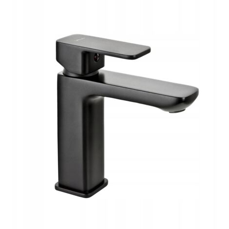 Robinet de lavabo sur pied noir Valvex Remo