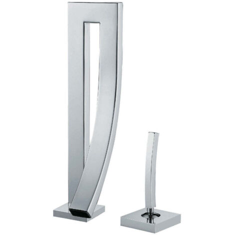 ROBINET DE LAVABO SUR PLAGE 010 EN LAITON CHROMÉ COLLECTION ENIPÉE