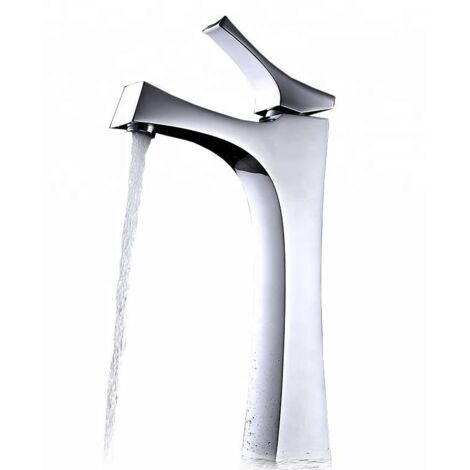 ROBINET DE LAVABO SURÉLEVÉ 206 EN LAITON CHROMÉ COLLECTION ENIPÉE