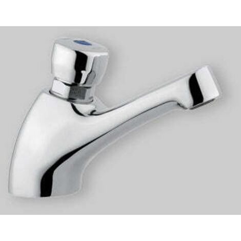 Robinet de lavabo temporisé avec bouton poussoir Idral Classic 08010/E Chromé