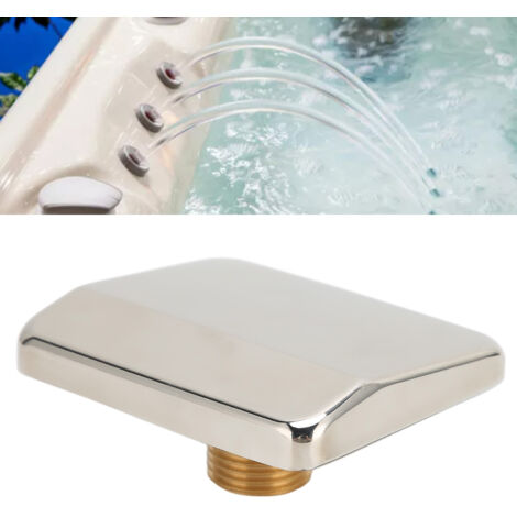 Robinet de Lavabo Tub Filler G1/2 Robinet de Lavabo en Acier Inoxydable Robinet de Lavabo pour Spa