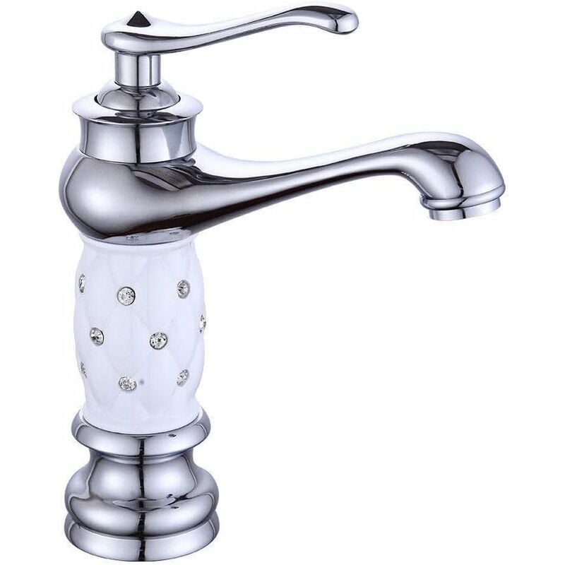 Robinet de lavabo vintage à levier unique