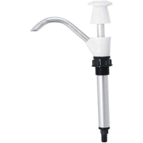 Robinet de pompe à main, pompe à eau extérieure, pompe à eau manuelle, adapté au camping, blanc