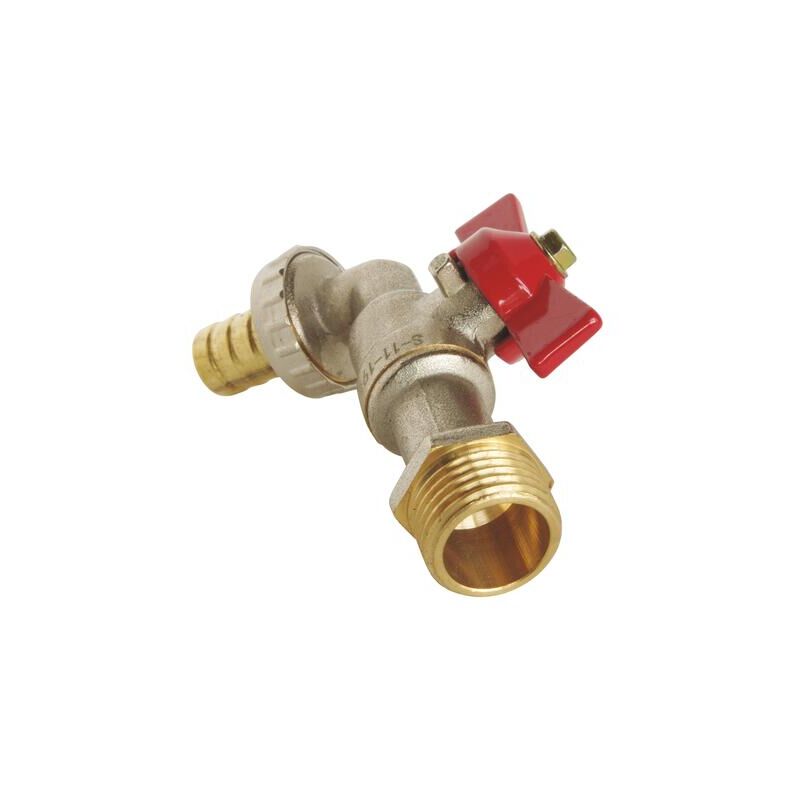 Robinet D Arrosage Avec Raccord Au Nez Laiton Brut Arrivee 3 4