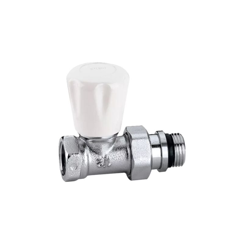 Robinet de radiateur manuel avec raccords droits 3/4' sans joint Caleffi 412503 3/4' sans joint en caoutchouc