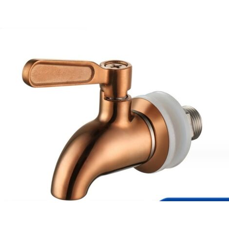 Robinet de remplacement pour distributeur de boissons (or rose), acier inoxydable