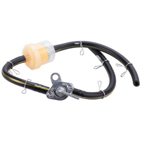Robinet de réservoir de carburant universel 6 mm en ligne, filtre, robinet, interrupteur, vanne d'arrêt pour Baja BA150 150cc ATV X15 X18 X22 Nini Pocket Bike ATV Dirt Bike, cyclomoteur 50cc 70cc 90cc
