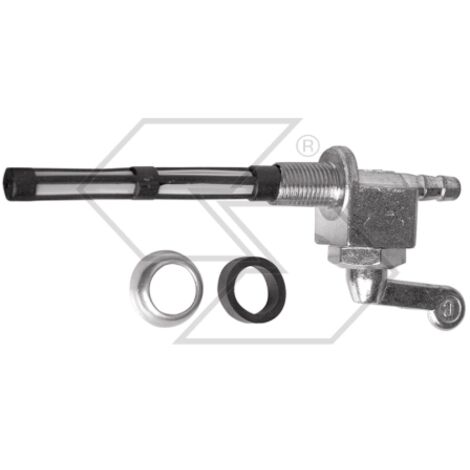 Robinet de réservoir en métal pour moteur agricole avec réserve de carburant A01035