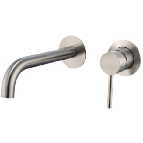 Robinet de Salle de Bain en Cuivre pour Équipement de Plomberie de Luxe, Robinet de Lavabo à Montage à Encastrement  Alovez