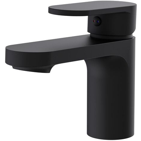 Robinet de salle de bain mitigeur bec bas H12,3cm