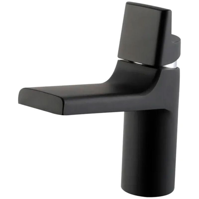 Robinet de salle de bain mitigeur lavabo noir mat Design