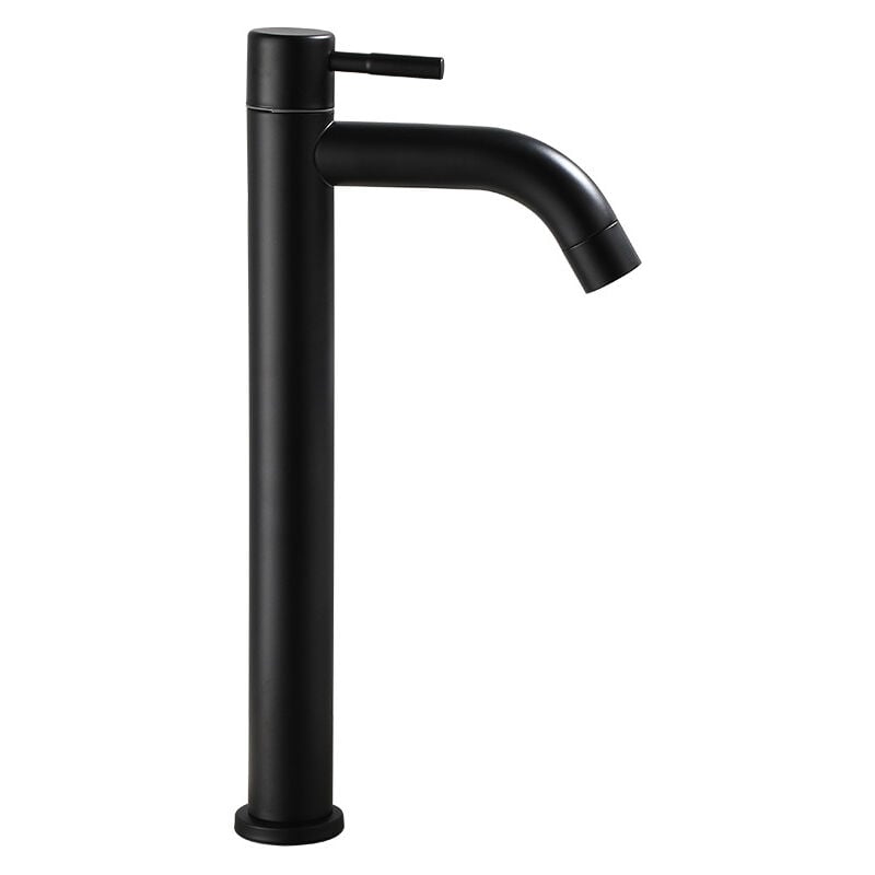 Ahlsen - Robinet de salle de bain - Robinet de salle de bain - froid seul,noir