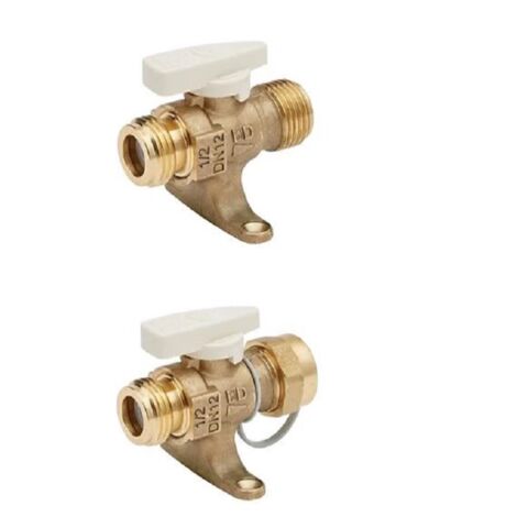 Robinet de sécurité gaz G 1/2'' – Obturateur automatique intégré – Mâle G 1/2'' – Laiton de qualité supérieure – Certifié NF ROB GAZ – Banides Et Debaurain
