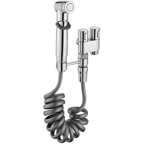Robinet de toilette YC pommeau de douche double vanne