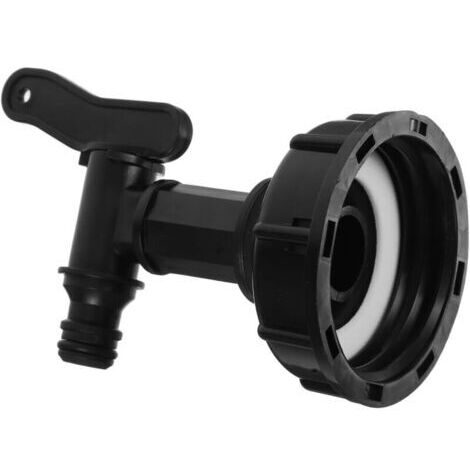 Robinet de Tonneau à Pluie pour Réservoirs Extérieurs Accessoire Pratique pour Arrosage de Jardin et Récupération Eau de Pluie